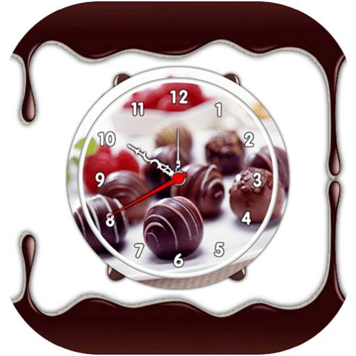 Chocolate Clock Live Wallpaper - Analog Clock 1.3