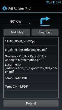 Pdf Rotate and Merge 1 تصوير الشاشة
