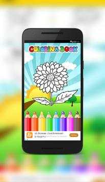 Flowers Coloring Book for kids screenshot 1