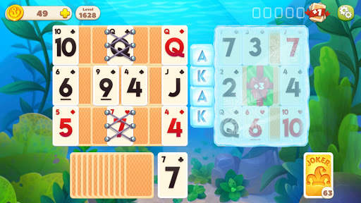 Undersea Solitaire Tripeaks screenshot 8