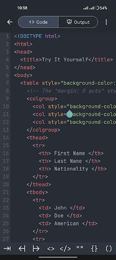 Learn HTML screenshot 3