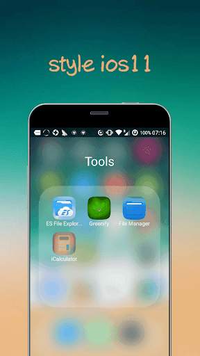 Le thème iLauncher X iOS11 screenshot 2