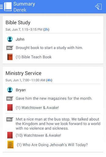 My Ministry Assistant screenshot 2