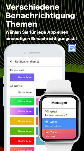 SmartWatch - Benachrichtigung screenshot 1