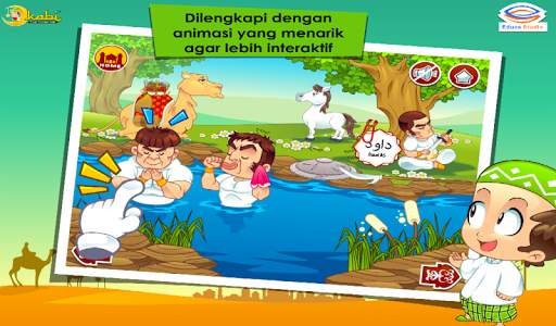 Kisah Nabi Daud - Buku dan Permainan Interaktif screenshot 8