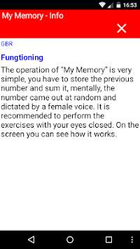 My Memory screenshot 4