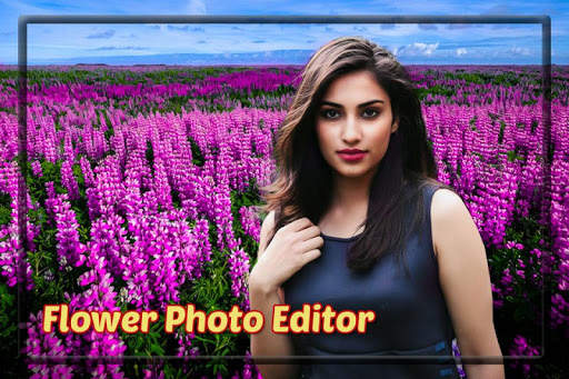 Flower Photo Frame : Cut Paste Editor screenshot 3