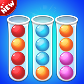 New Bubble Sort It Color Puzzle Game icon