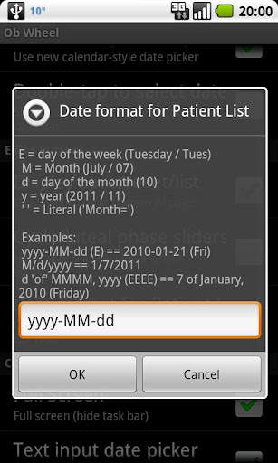OB Wheel: Pregnancy calculator screenshot 6