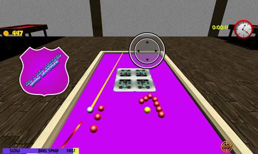 biliar 3D pool bola gratis screenshot 1