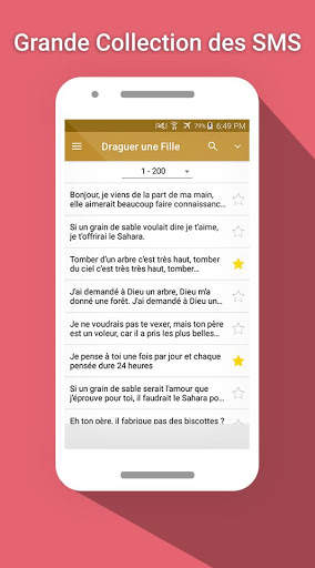 SMS Draguer Une Fille screenshot 2