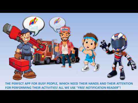 Free Notifications Reader from any App 1 تصوير الشاشة