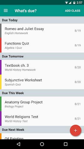 Egenda - School Planner & Assistant screenshot 2