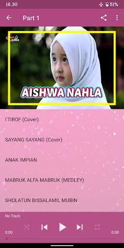 Lagu Aishwa Nahla Lengkap Offline screenshot 4
