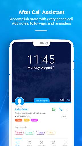 CRM, Caller ID, Sales & Leads Tracker by Calls.AI screenshot 1
