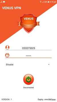 Venus VPN screenshot 2