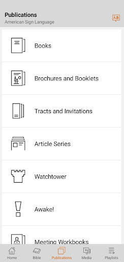 JW Library Sign Language screenshot 3