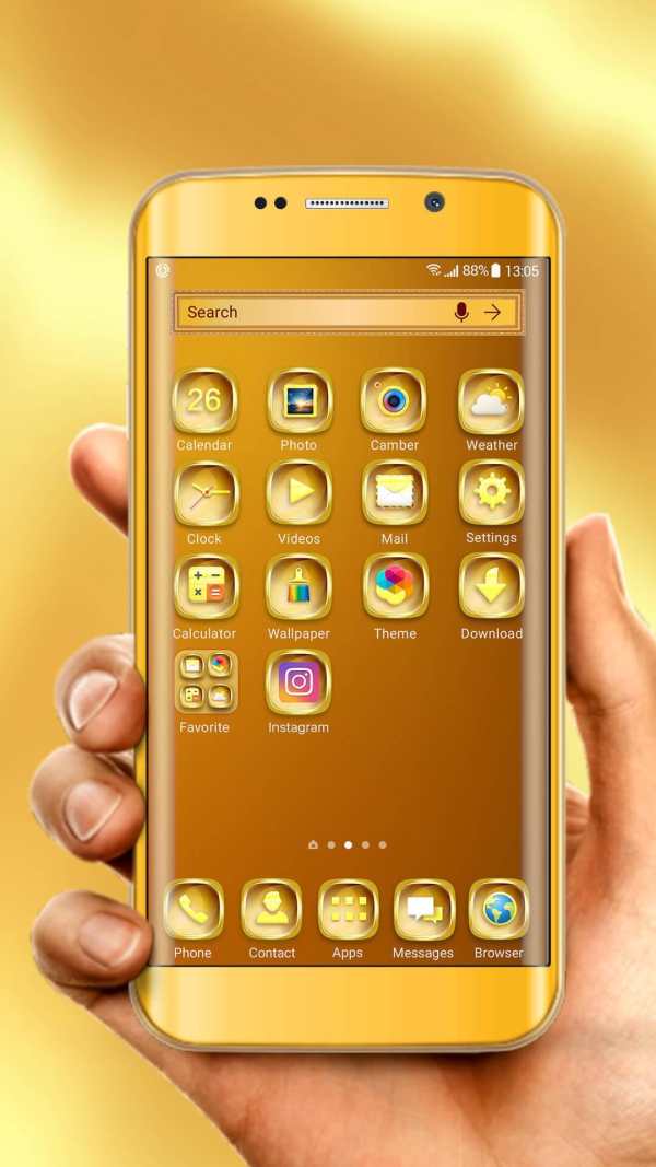 Launcher Golden New Year 2018 screenshot 2
