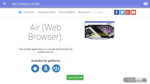 Air (Web Browser) screenshot 4