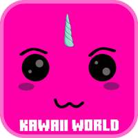 Kawaii World craft mod logo