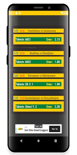 Maç Skor Tahmin screenshot 8