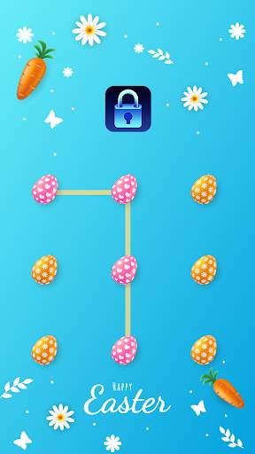 Easter Eggs -  App Lock Master Theme screenshot 1