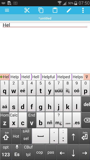 Teclado Jbak2. Constructor de teclados screenshot 1