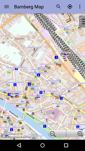 Bamberg Offline City Map screenshot 2
