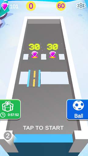 Crazy Hole Ball : Score 3D screenshot 1