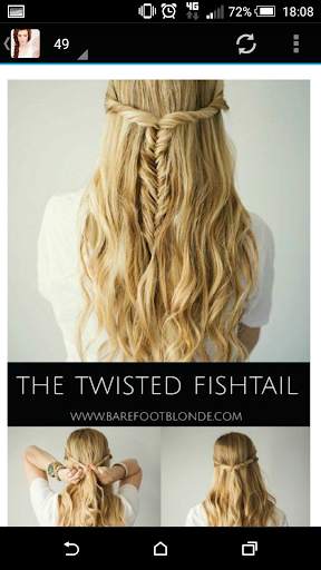 50 Cute Hairstyles 2 تصوير الشاشة