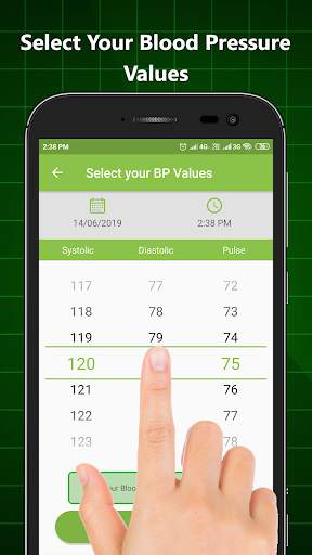 Blood Pressure App screenshot 1