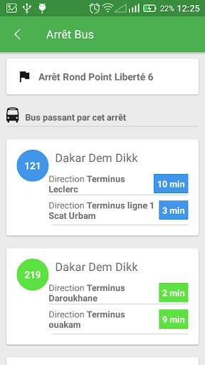 Talibi.net - Itinéraires de bus & Lieux du Sénégal screenshot 7