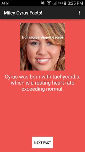 100  Miley Cyrus Fun Facts screenshot 3