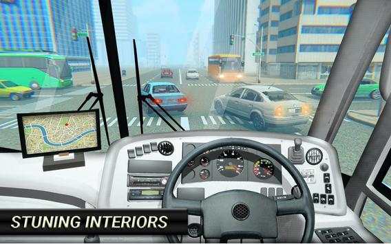 City Driving Bus Driving Simulator 2019: Modern screenshot 2