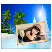Summer Beach Photo Frames HD logo