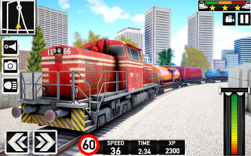 Real Train Simulator 3D - Railway Train Games 2021 screenshot 4
