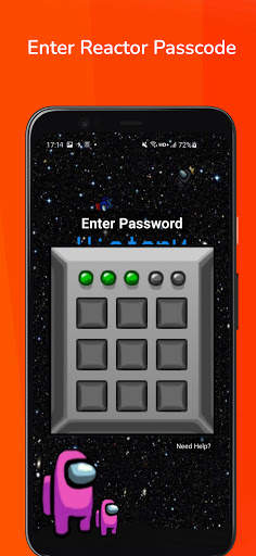 AmongLock - Reactor Lock Screen for Among Us Real 2 تصوير الشاشة