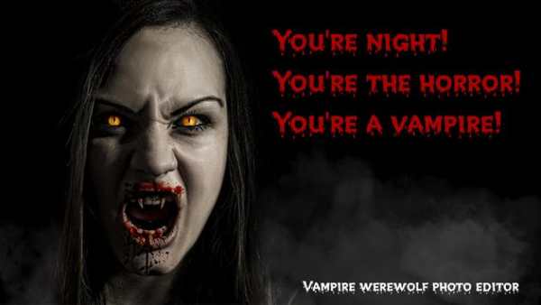 Vampire werewolf photo editor screenshot 2