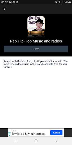 Rap Hip - Hop Music and Radios Free screenshot 8
