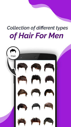 Man Hair Style - Boy & Man Hair Style Photo Editor screenshot 1