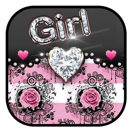 Rose Pink Diamonds Girl Theme 10001004