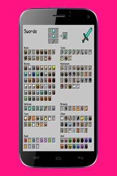 Crafting Guide Minecraft Table screenshot 2