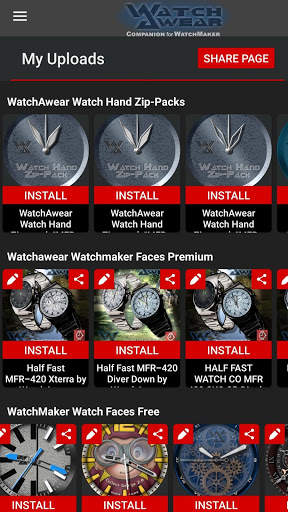 WatchAwear - Resources for WatchMaker Premium 7 تصوير الشاشة