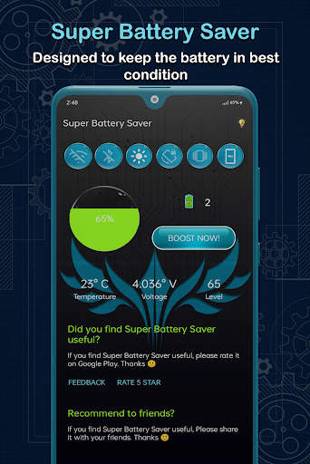 Smart Battery Saver screenshot 1