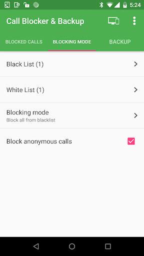 Call Blocker & Call Logs Backup screenshot 2