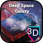 3D Vast Space Galaxy Theme - Galaxy Keyboard.3D 1.0