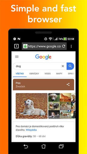 Jet Browser - Fast Internet Browser screenshot 1