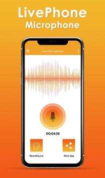 Live Phone Microphone – Mic Announcement & Speaker screenshot 2