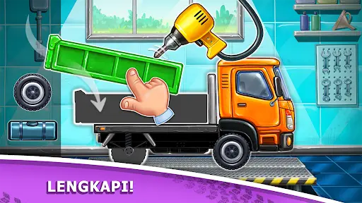 Game anak anak - bangun rumah screenshot 1