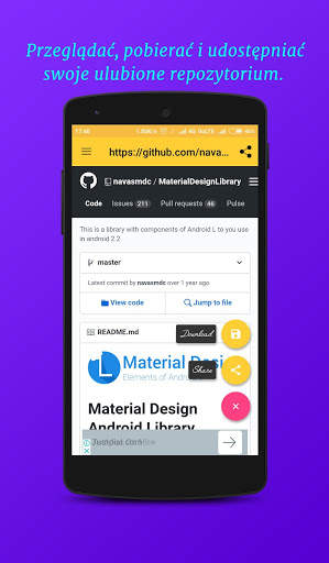 Android baz, w GitHub-700   repozytorium screenshot 4